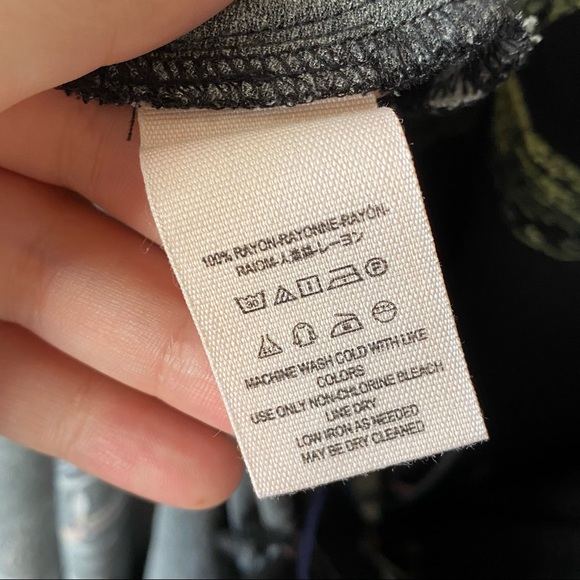 Free People Cold Shoulder Black Mini Dress - Picture 7 of 7